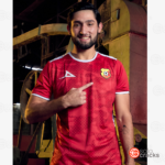 Pirma Herediano Camiseta entreno - Roja/Blanco