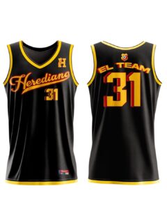 Jersey Basket Negra